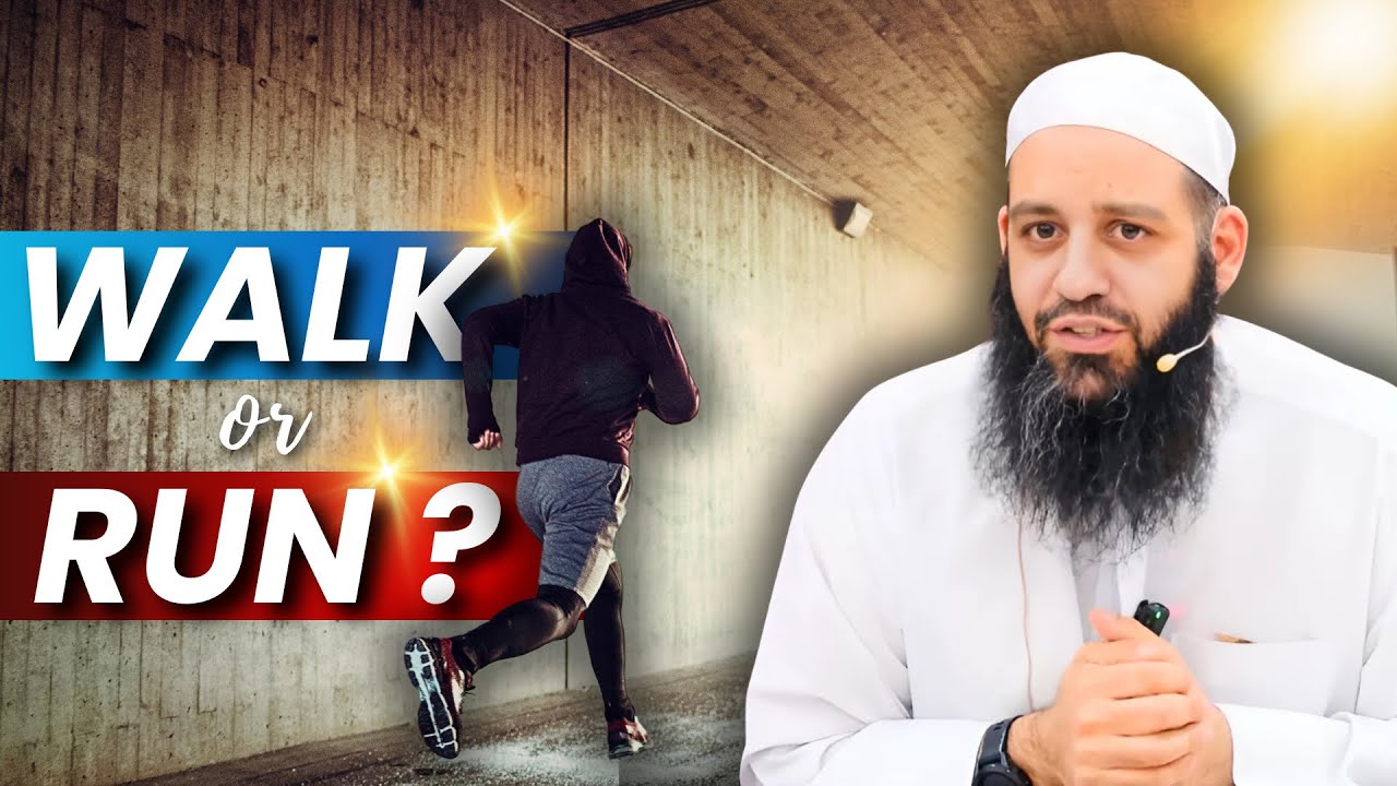 Walk or Run How To Approach The Dunya  Abu Bakr Zoud