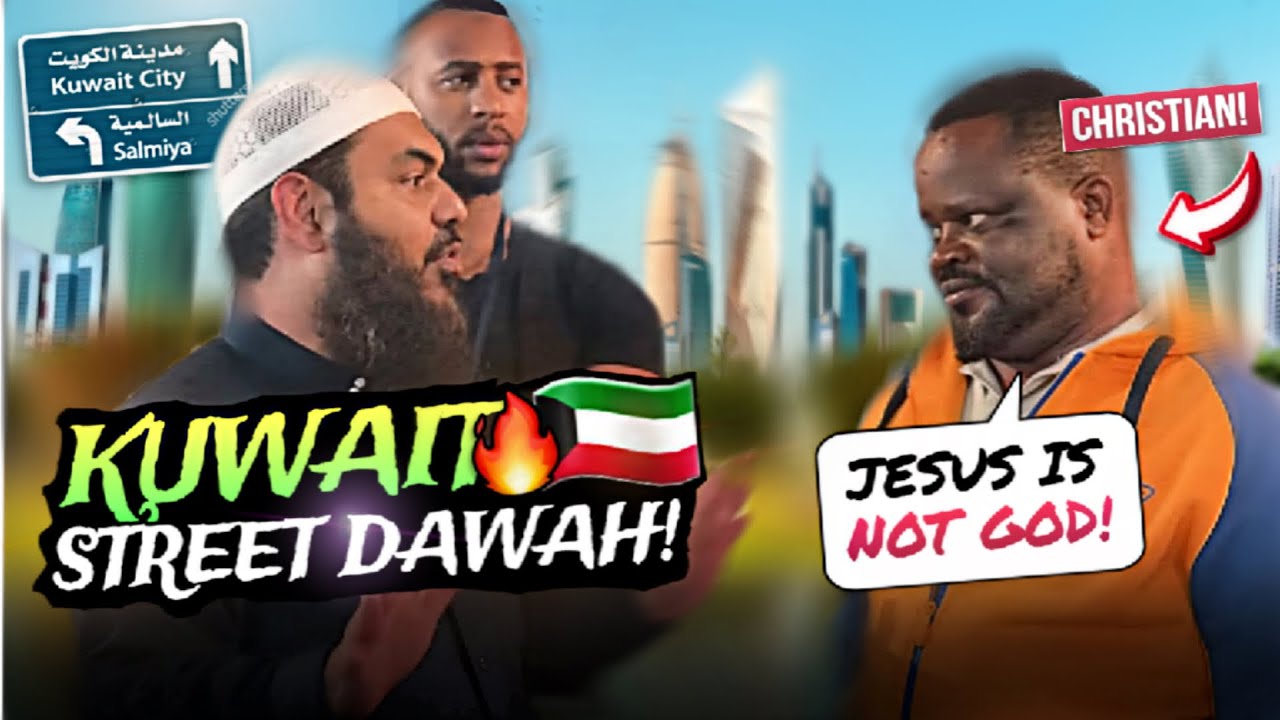 Kuwait Street Dawah - Christian SHOCKS Muslim with his belief on Jesus!