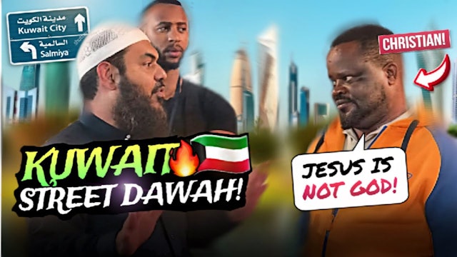 Kuwait Street Dawah - Christian SHOCKS Muslim with his belief on Jesus!