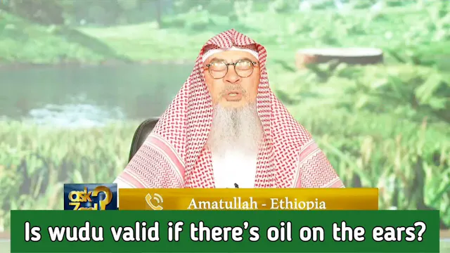 Is Wudu Valid If There's Oil On The E...