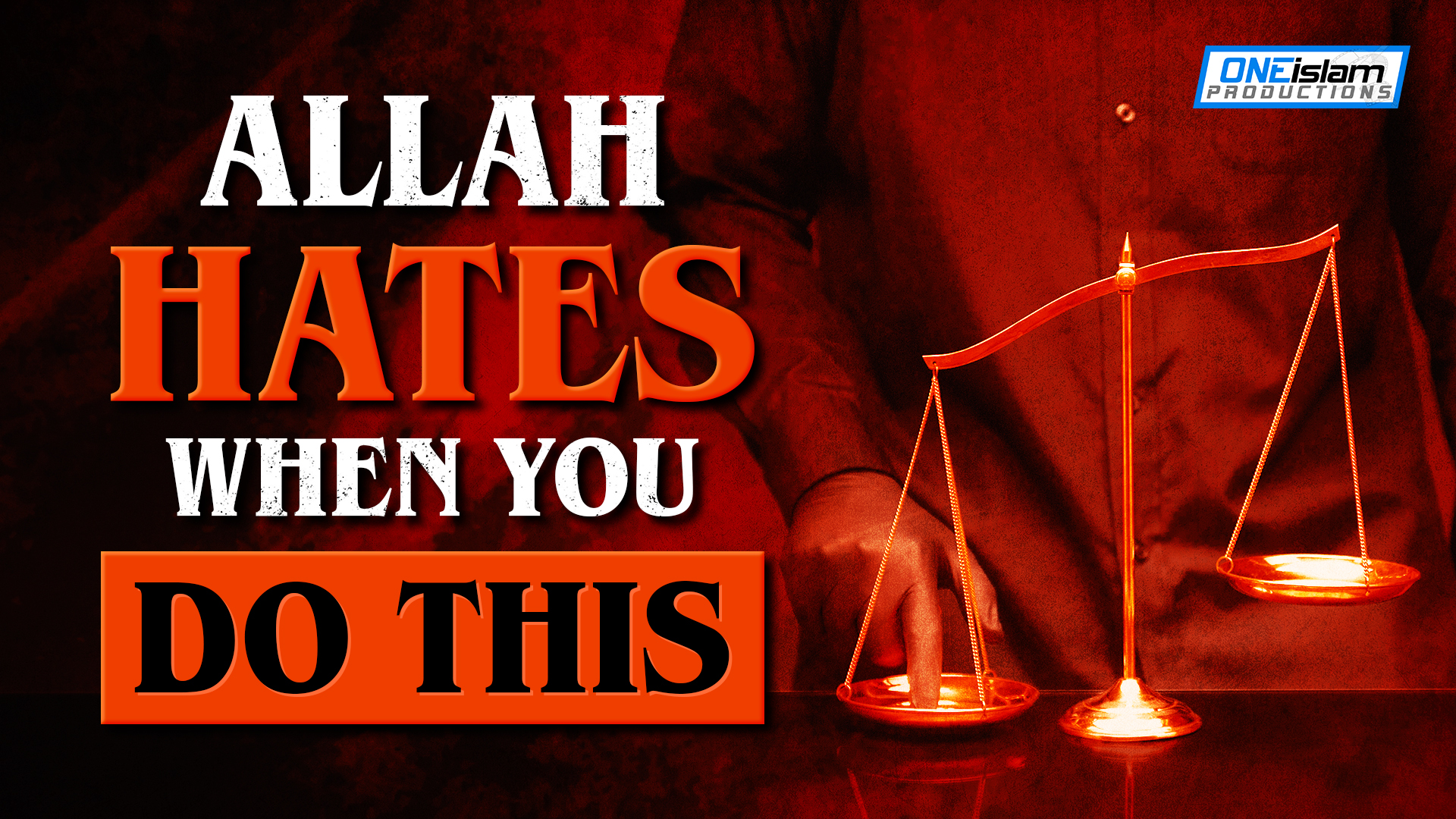 ALLAH HATES WHEN YOU DO THIS