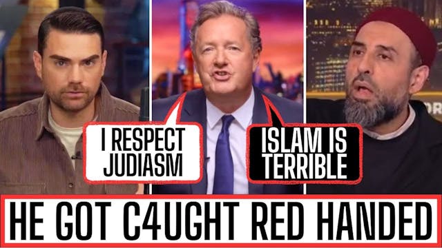 PIERS MORGAN TREATMENT OF JEW VS MUSLIM