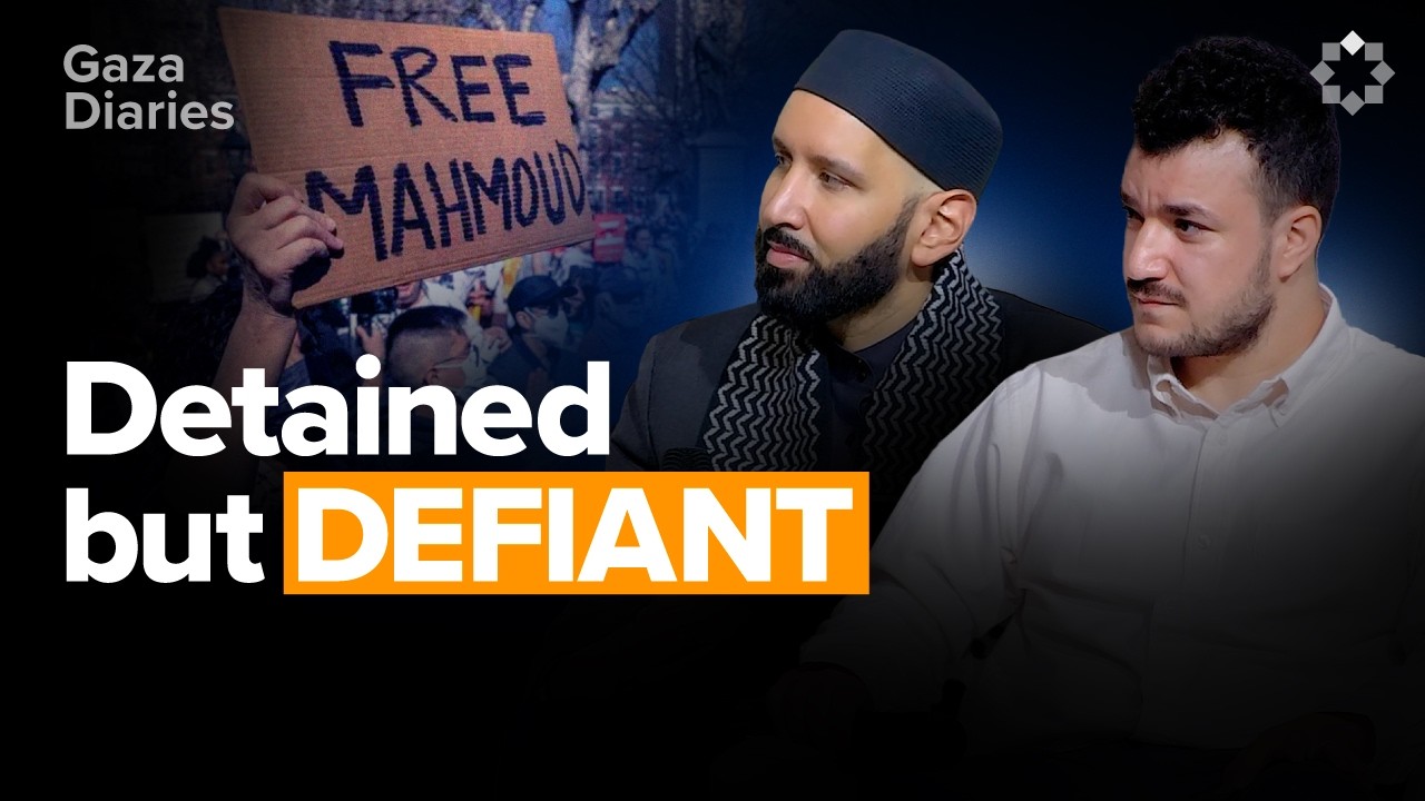 Mahmoud Khalil Speaks To Omar Suleiman - You Can't Silence Me - Gaza Diaries