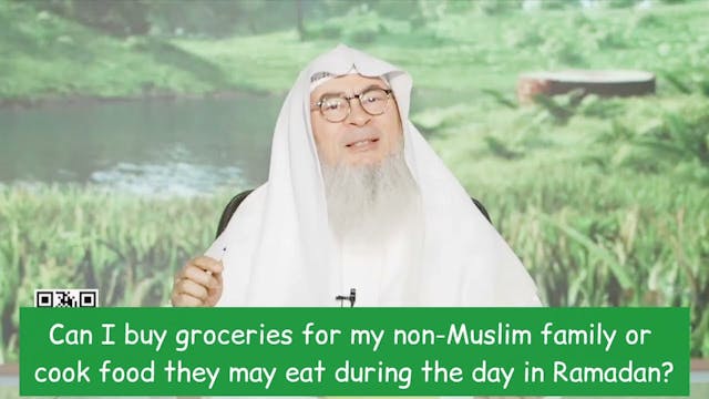 Can I Buy Groceries For My Non-Muslim...