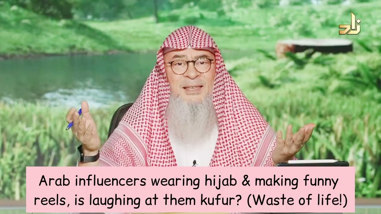 Arab Male Influencers Wearing Hijab Making Funny Reel, Is Laughing At Them Kufr?