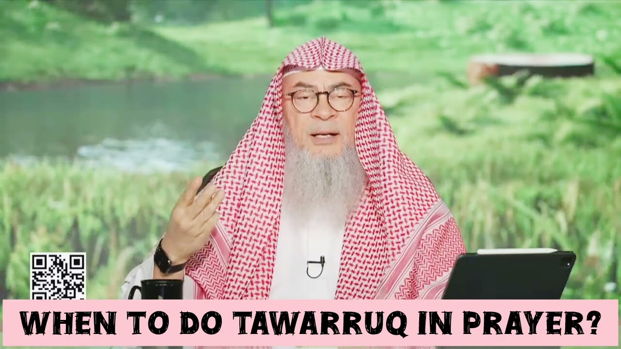 When 2 sit in Tawarruk in prayer 