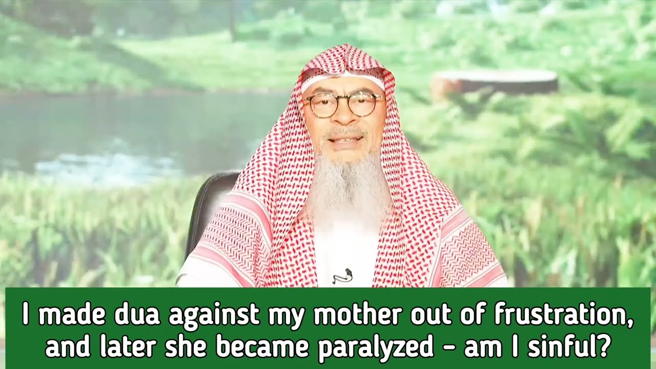 Made Dua Against My Mom Out Of Frustration, She Became Paralysed, Am I Sinful?