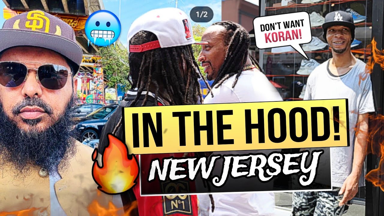MUSLIM Visits the NJ HOOD and gives DAWAH!! How Will They Respond!