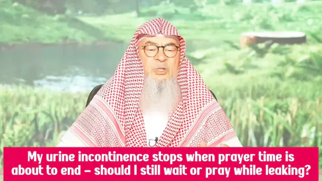 My Urine Incontinence Stops When Pray...