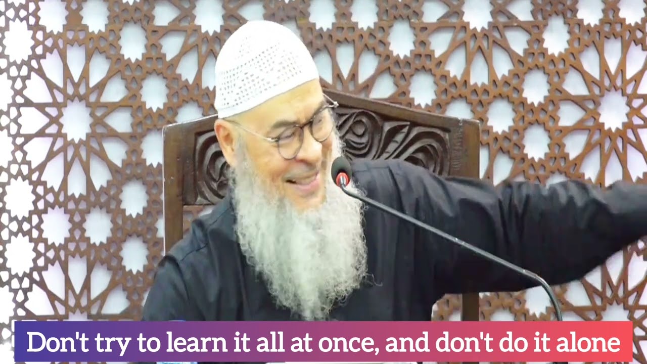 Don't try to learn it all at once & don't do it all alone!