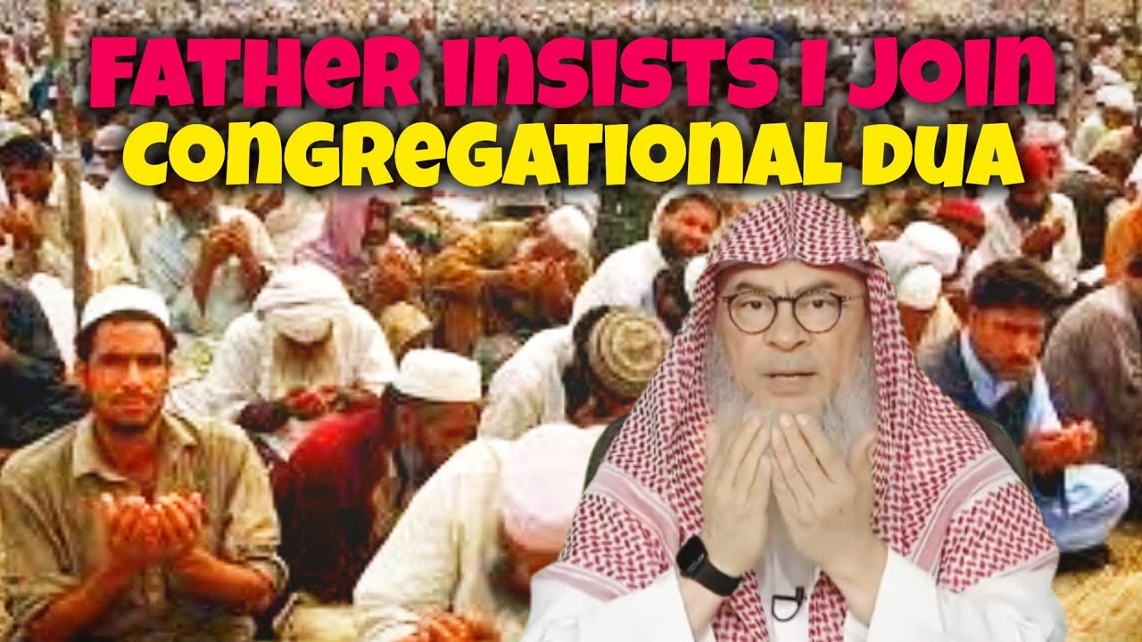 I avoid congregational dua My father doesn't What to do if he insists