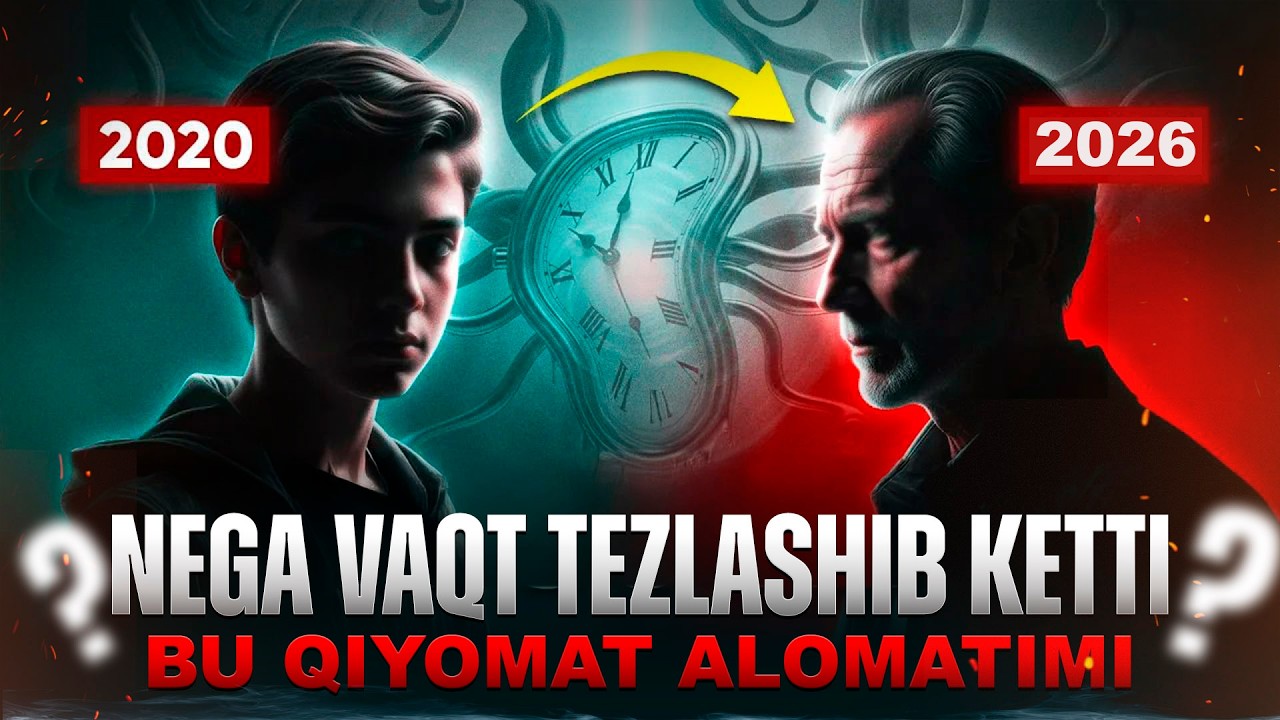 NEGA VAQT TEZLASHIB KETTI - BU QIYOMAT ALOMATIMI