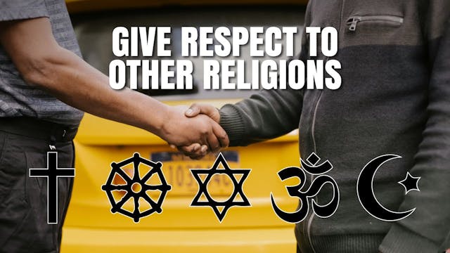 Give Respect to other Religions  Muft...