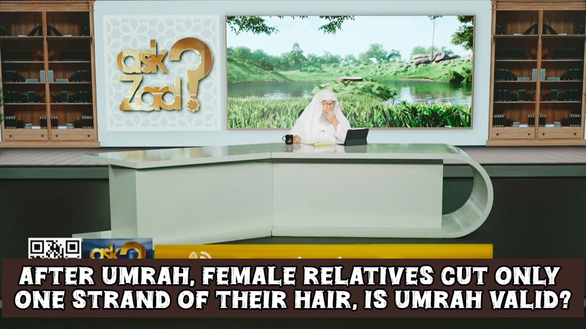 After Umrah if she cut one strand of hair is it valid 