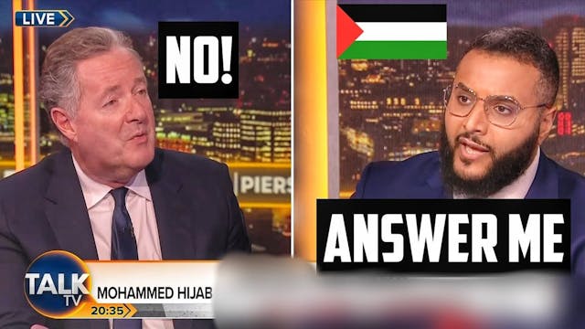 MOHAMMED HIJAB OWNS PIERS MORGAN - FU...