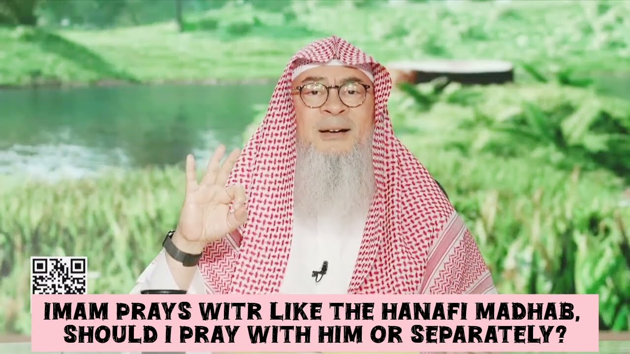 Imam Prays Witr Like Hanafi Madhab, Should I Pray Behind Him Or Separately?