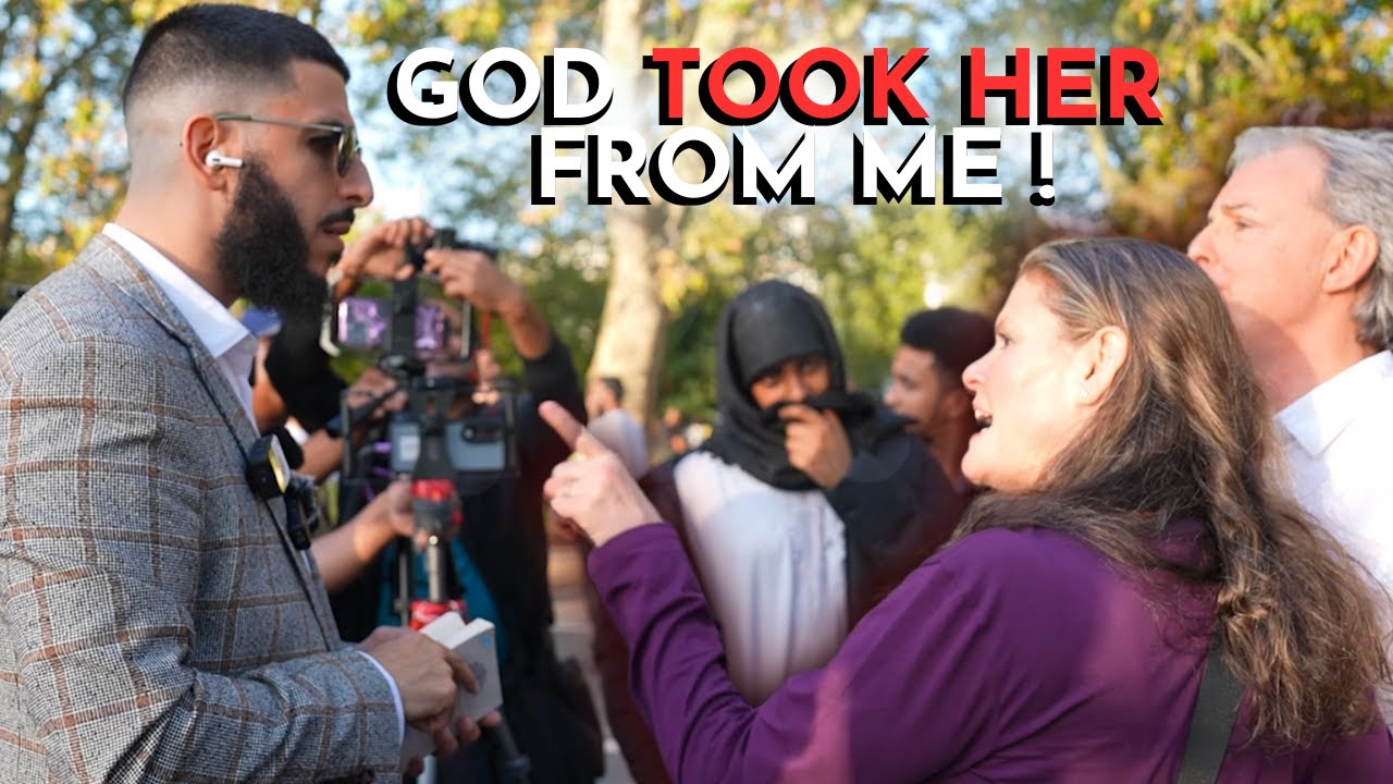 GOD CREATES ALL EVIL SO EXPLAIN THIS! ALI DAWAH VS JEWISH FAMILY AT 