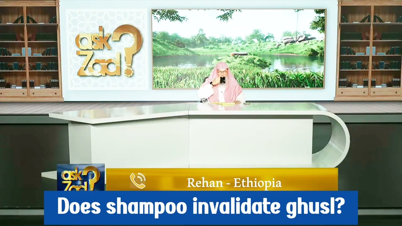 Does Shampoo Invalidate Ghusl?