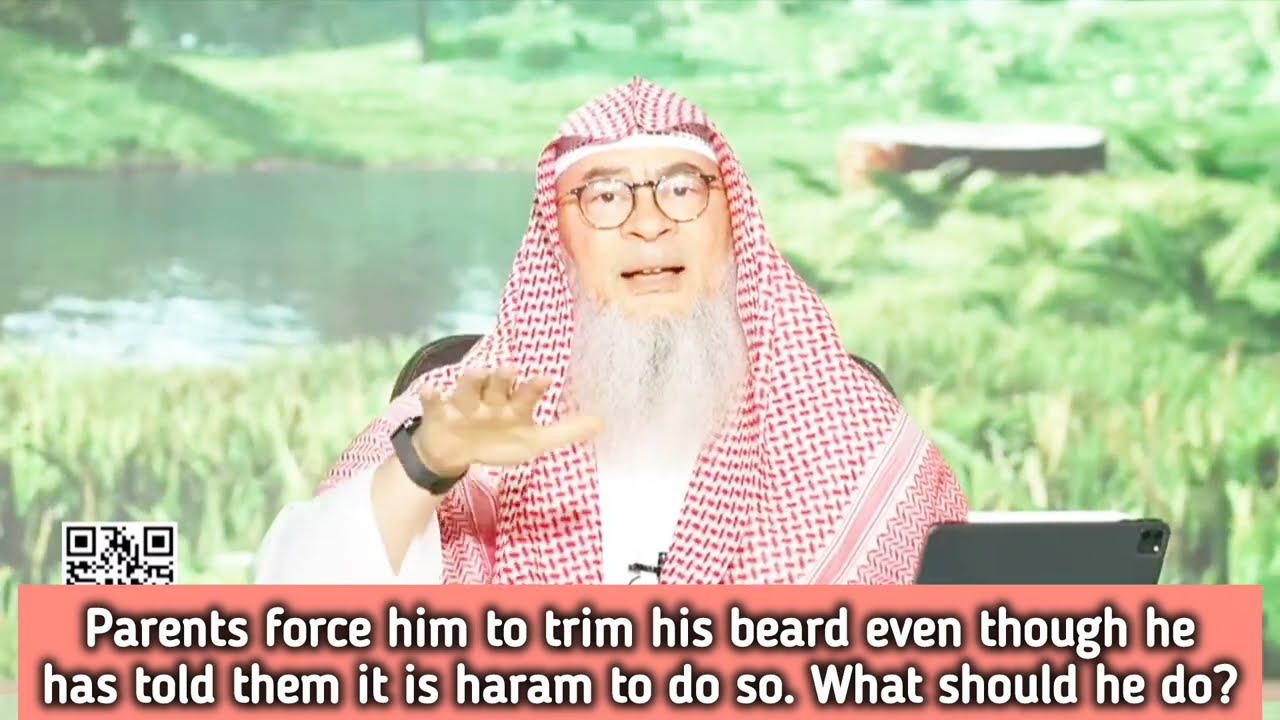 Parents force me to trim my beard short even though I told them its haram Whatdo