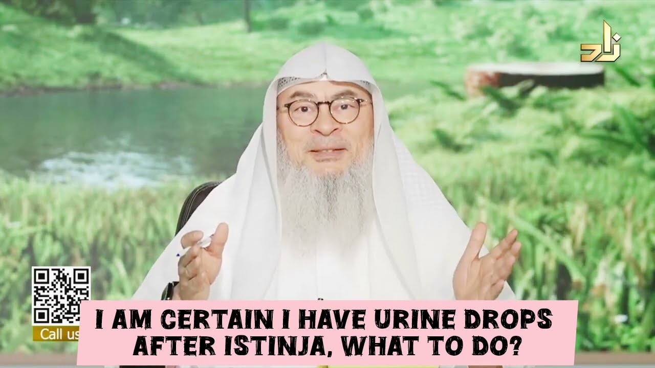 I'm Certain I Get Urine Drops After Istinja, I'm Not Imagining It, What To Do?
