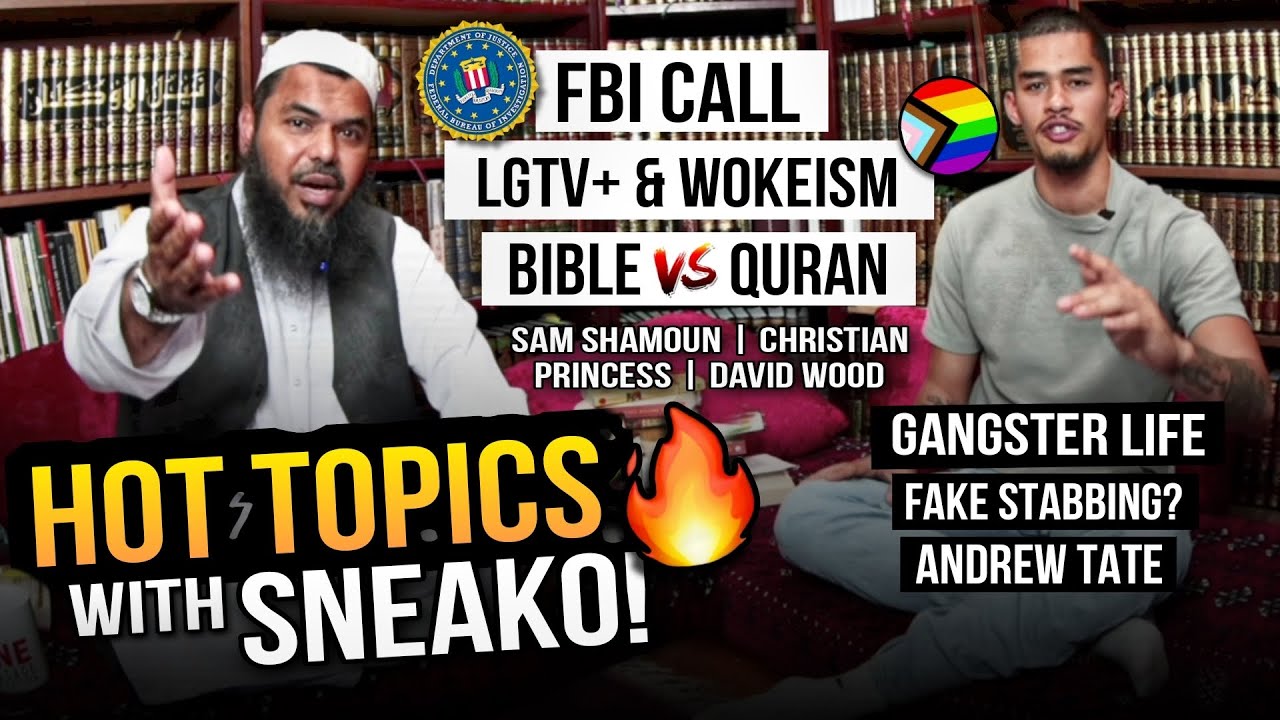 HOT Topics Ft. SNEAKO | Andrew Tate, Lgtv+, Bible Vs Quran, Wokeism & More!