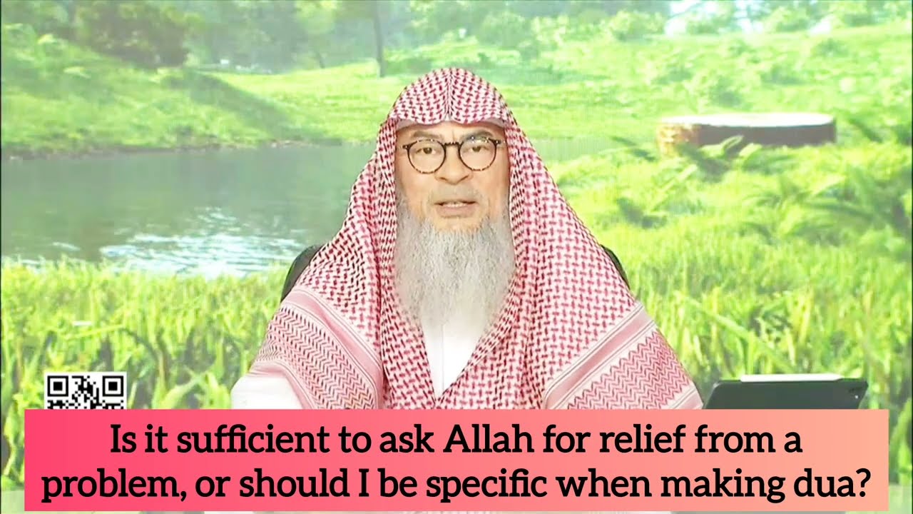 Do I ask Allah to cure me from a disease or make specific dua Transgression dua