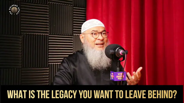 Sheikh, What Legacy Would You Want To...