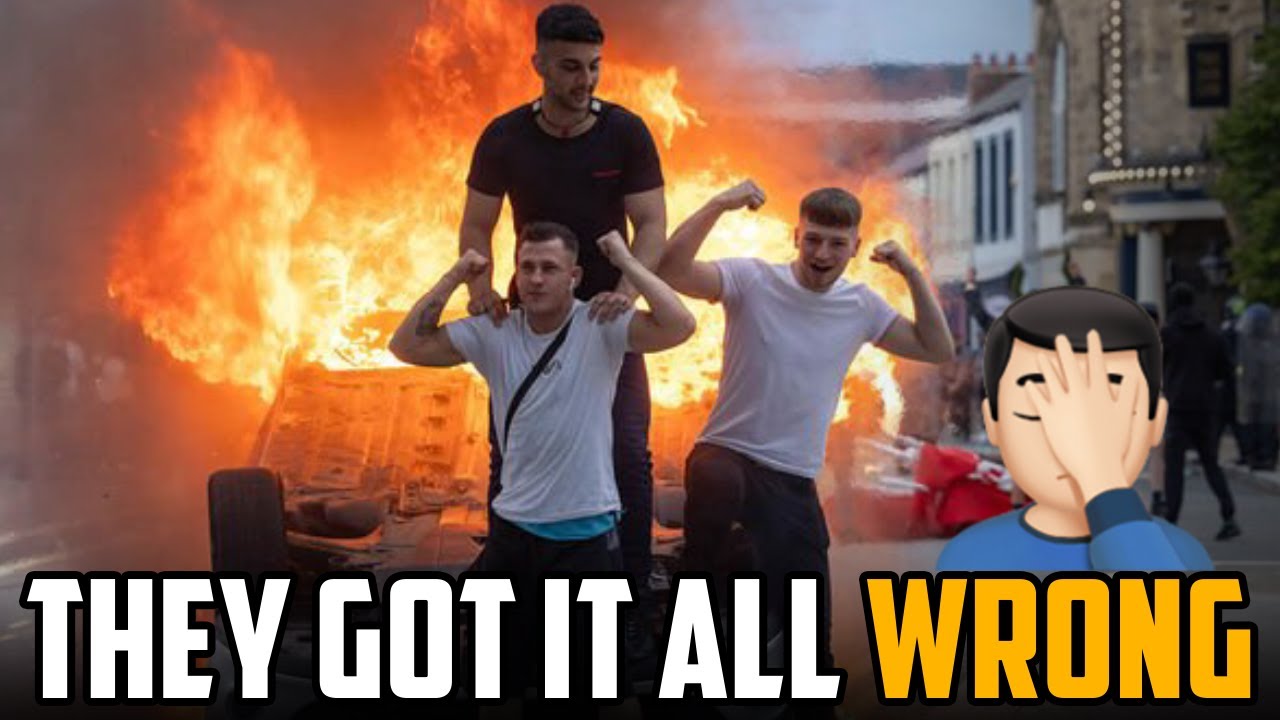 Foolish Sunderland Riots- Clueless Extremists