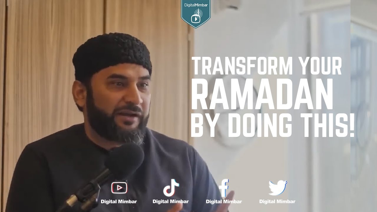 Transform Your Ramadan by doing this! - Adnan Rashid