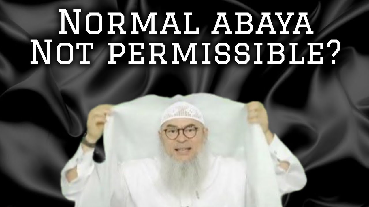 Abaya must start from head & not shoulders (Sheikh Bin Baz)