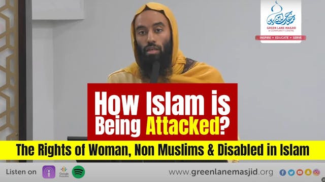 How Islam Is being Attacked