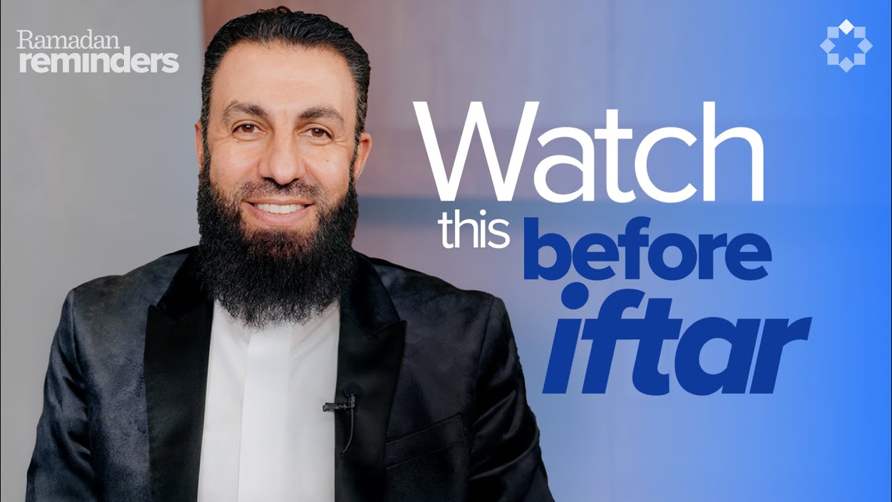 Tackling the beast of Iftar Expectations  Sh. Belal Assaad