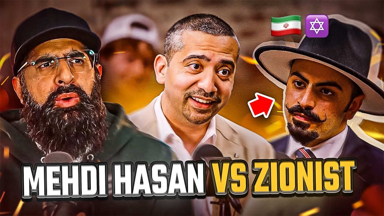 Mehdi Hasan Wipes The Floor With Iranian Zi0nist 