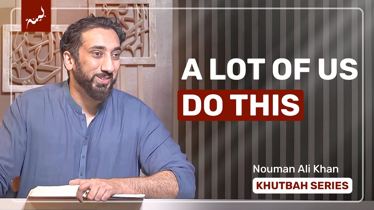 How Shaitan Causes Discord Among Believers - Khutbah Highlights  Nouman Ali Khan