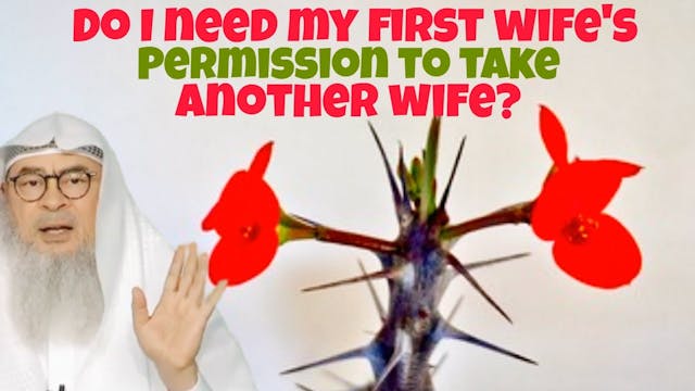 Does a man need his first wife's perm...