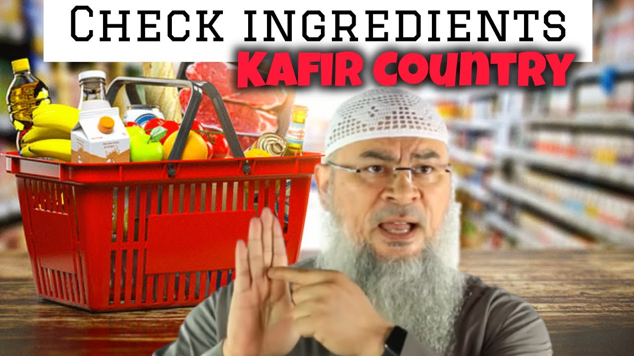 Check ingredients of all non meat products in kafir countries 