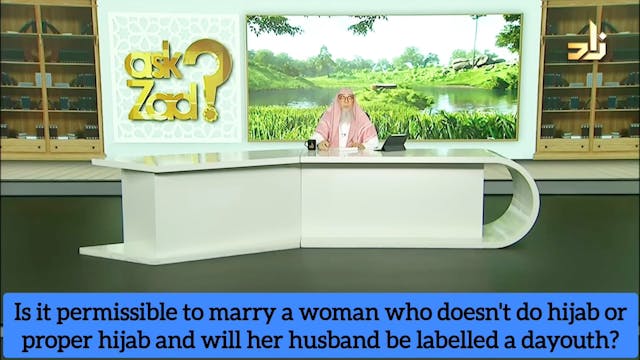 Can I marry a woman who doesn’t do hi...