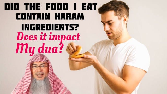 Doubted If Food Contained Haram Ingre...
