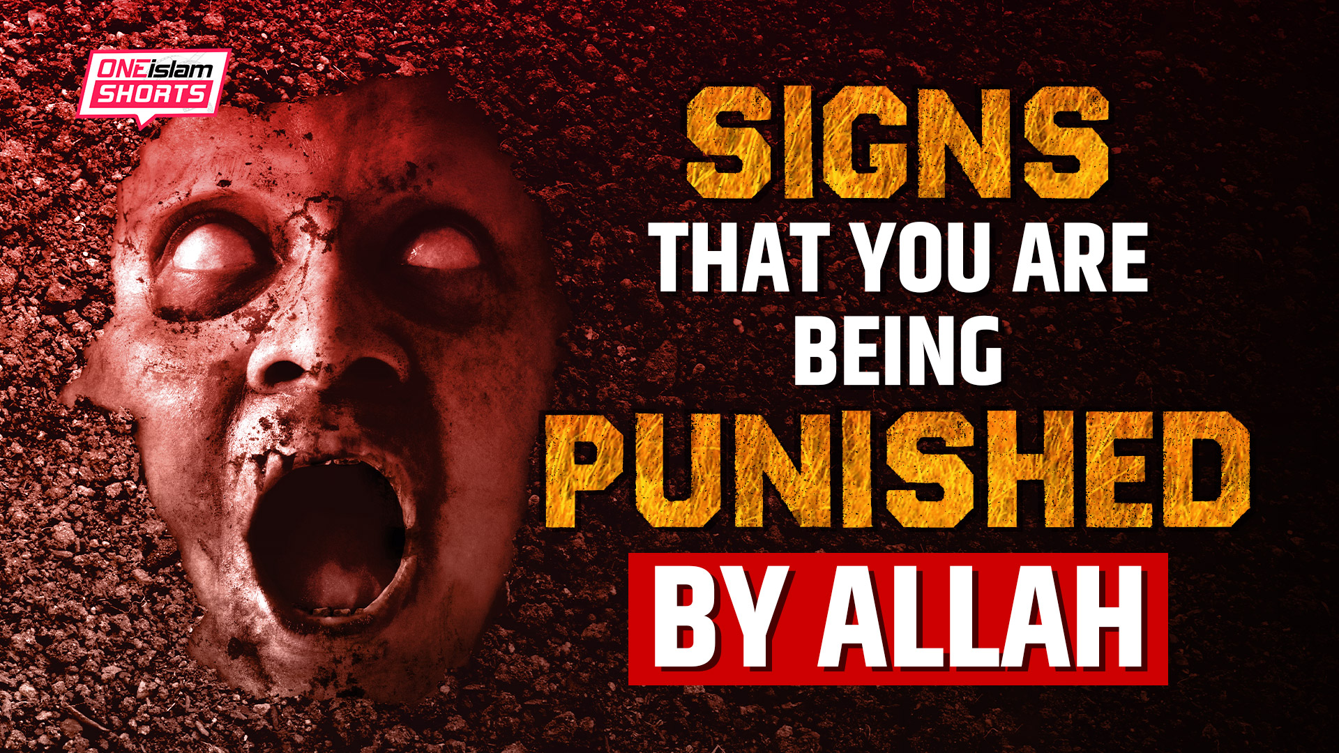 SIGNS THAT YOU ARE BEING PUNISHED BY ALLAH