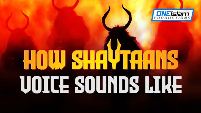 HOW SHAYTAANS VOICE SOUNDS LIKE