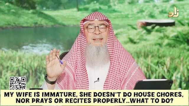 My Wife Is Immature, Doesn't Do House...