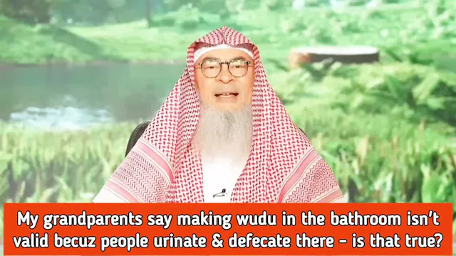 Grandparents Say Making Wudu In Washr...