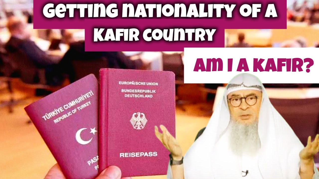If I get nationality or passport of a kafir country, will I become a kafir \