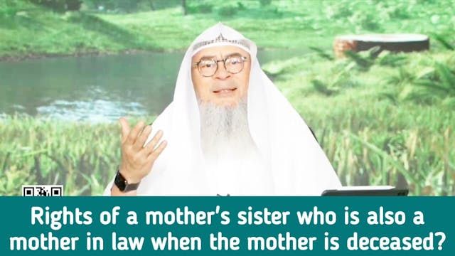 Rights of mother's sister (Khala) who...