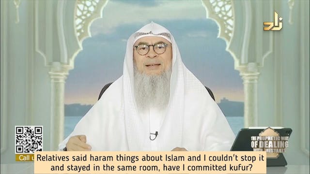Relatives said haram things about isl...