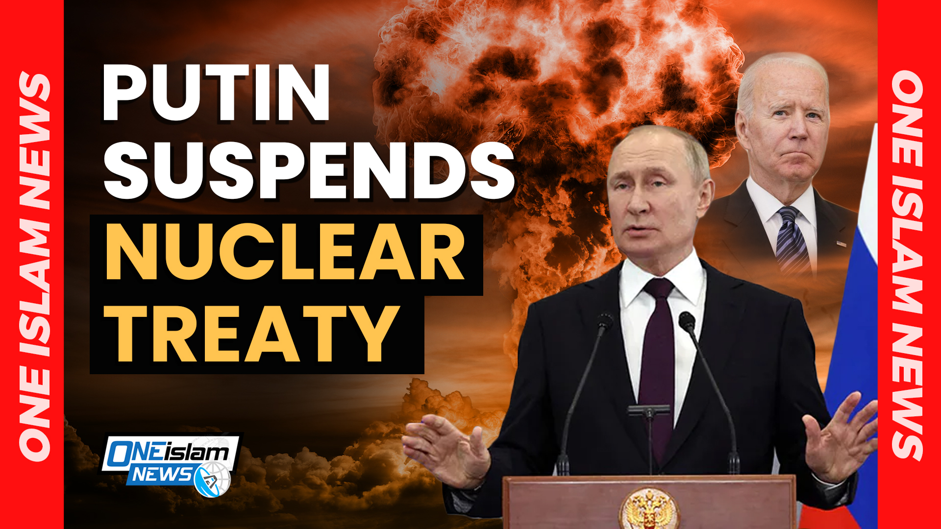 PUTIN SUSPENDS PARTICIPATION IN NUCLEAR TREATY WITH US