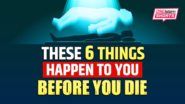 THESE 6 THINGS HAPPEN TO YOU BEFORE YOU DIE