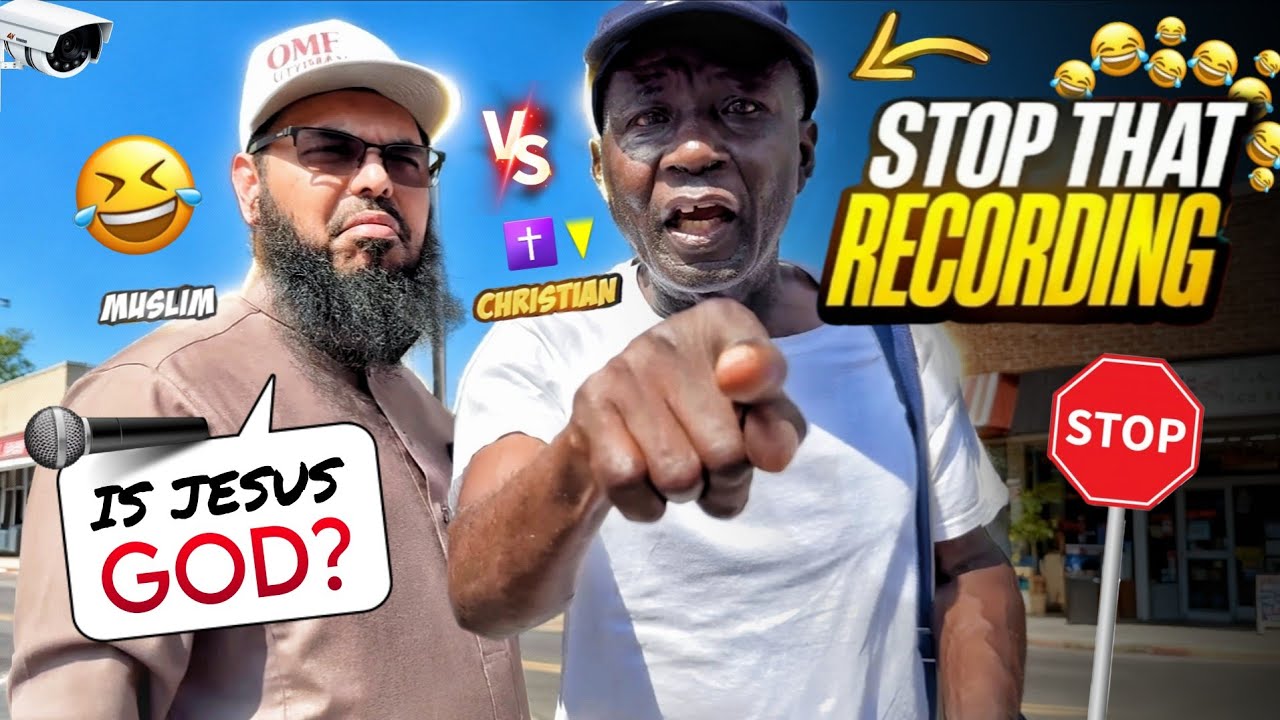 African Christian Preacher Gets Schooled On Bibled & Tries To Stop Recording