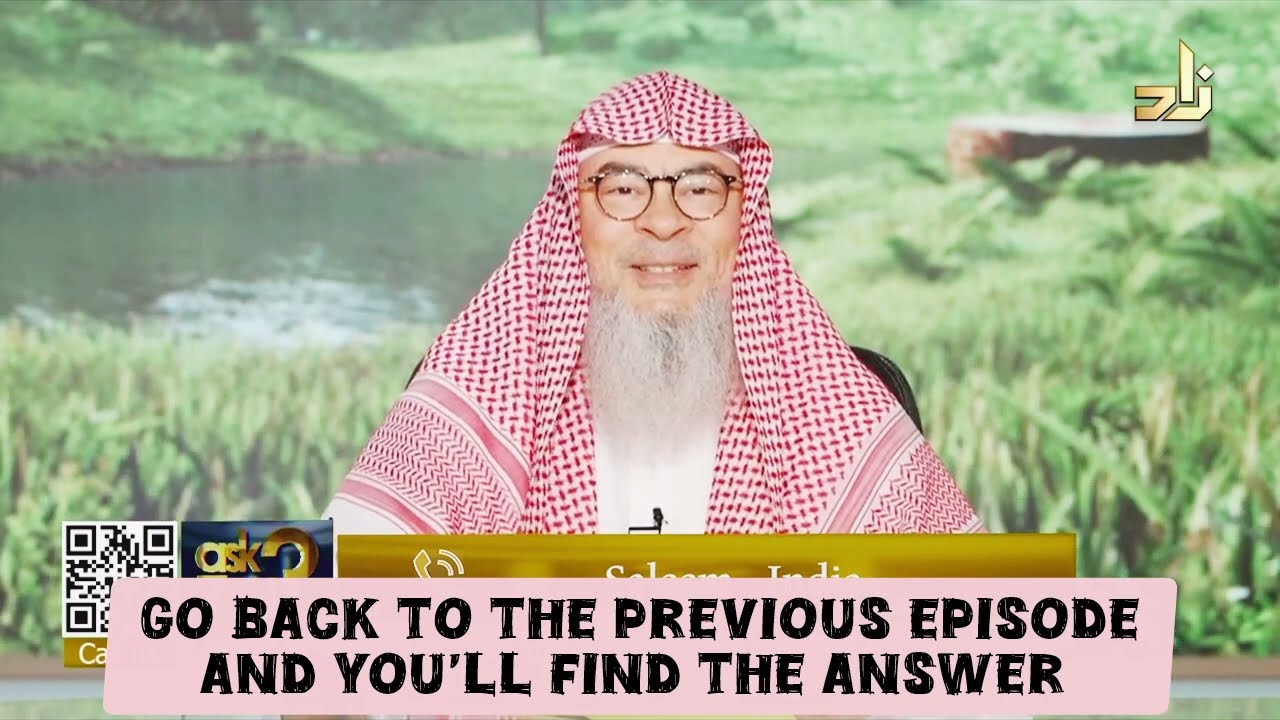 Go Back To The Previous Episodes & You Will Find The Answer