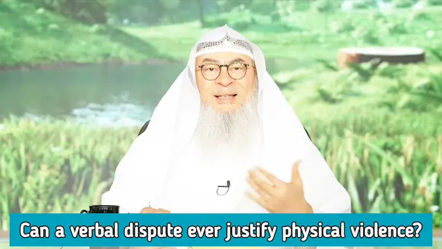 Can A Verbal Dispute Ever Justify Phy...